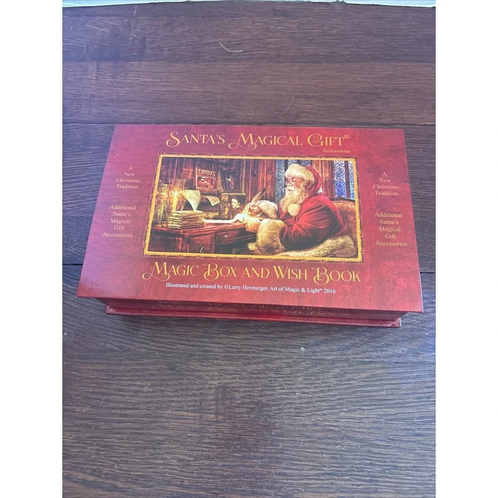 Santa's Magical Gift - Magic Box & Wish Book Box - Picture 1 of 9